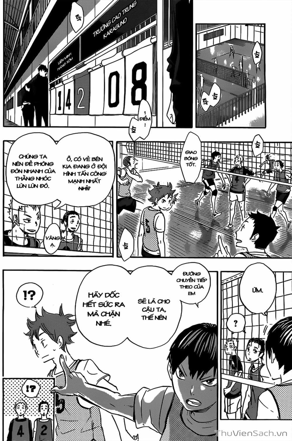 Truyện Tranh Vua Bóng Chuyền Haikyuu trang 6