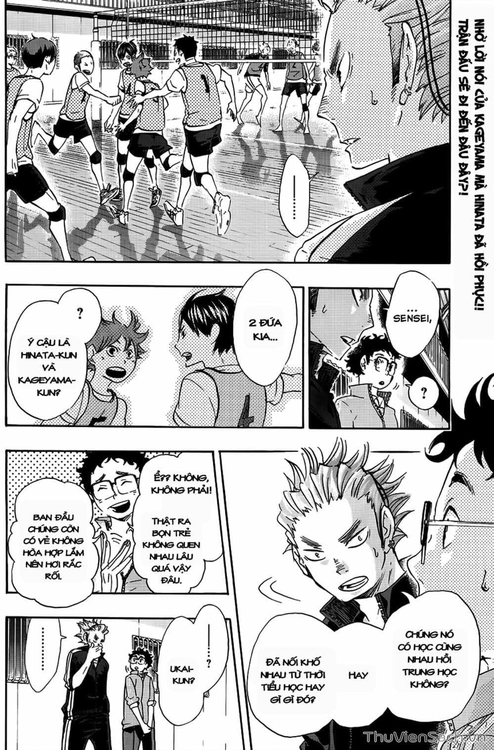 Truyện Tranh Vua Bóng Chuyền Haikyuu trang 6