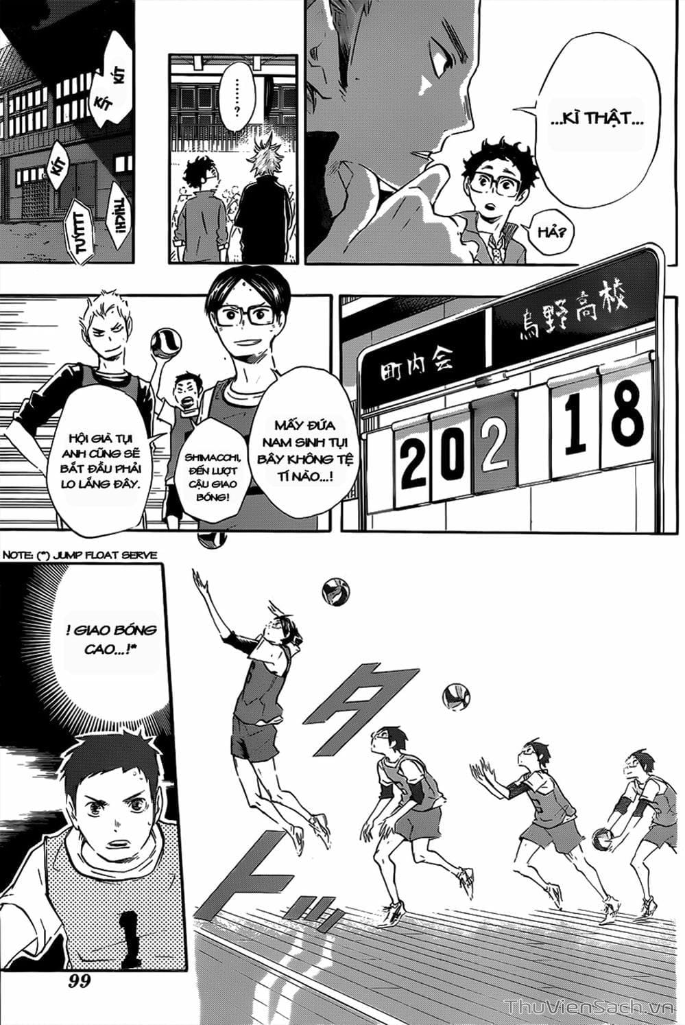Truyện Tranh Vua Bóng Chuyền Haikyuu trang 6