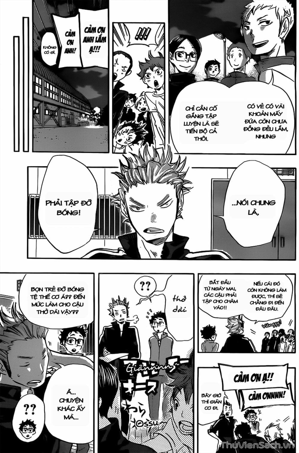 Truyện Tranh Vua Bóng Chuyền Haikyuu trang 6