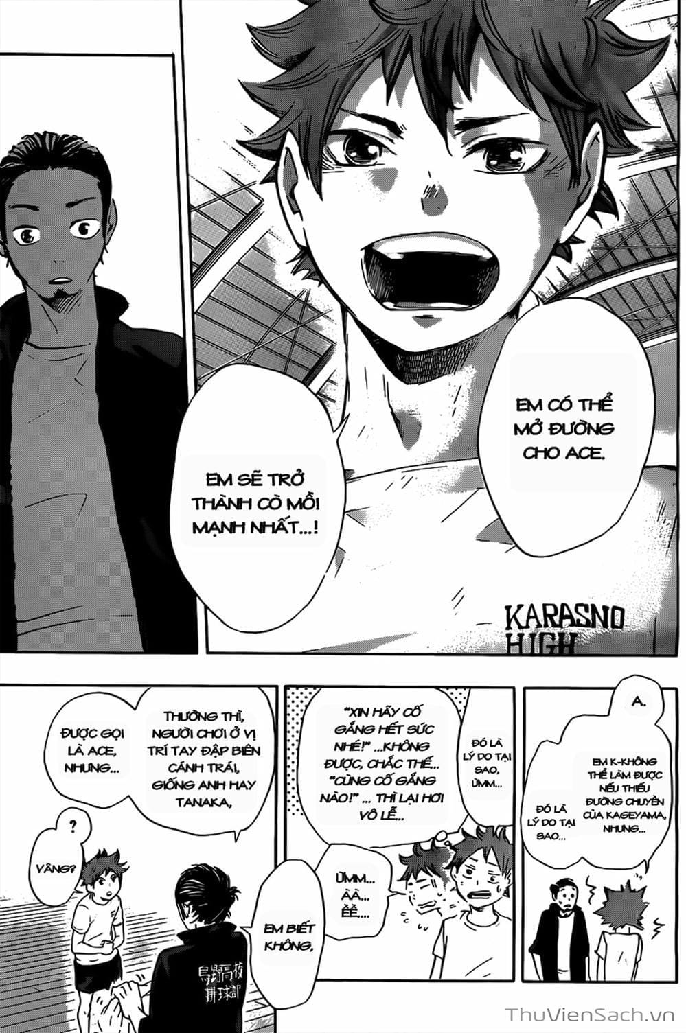 Truyện Tranh Vua Bóng Chuyền Haikyuu trang 6