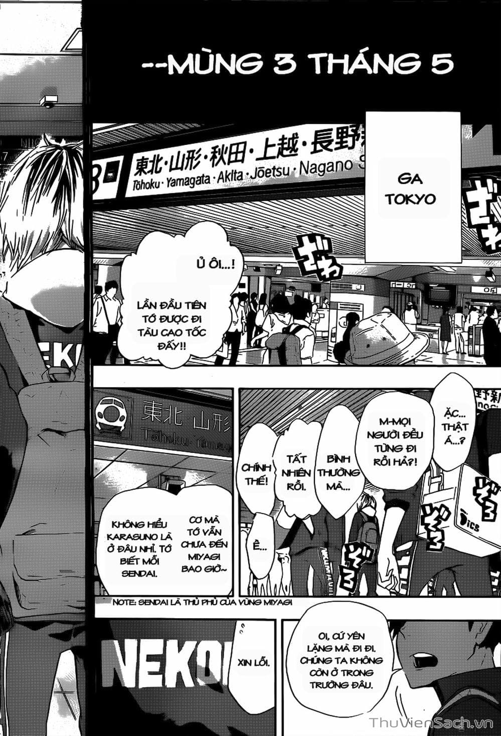 Truyện Tranh Vua Bóng Chuyền Haikyuu trang 6