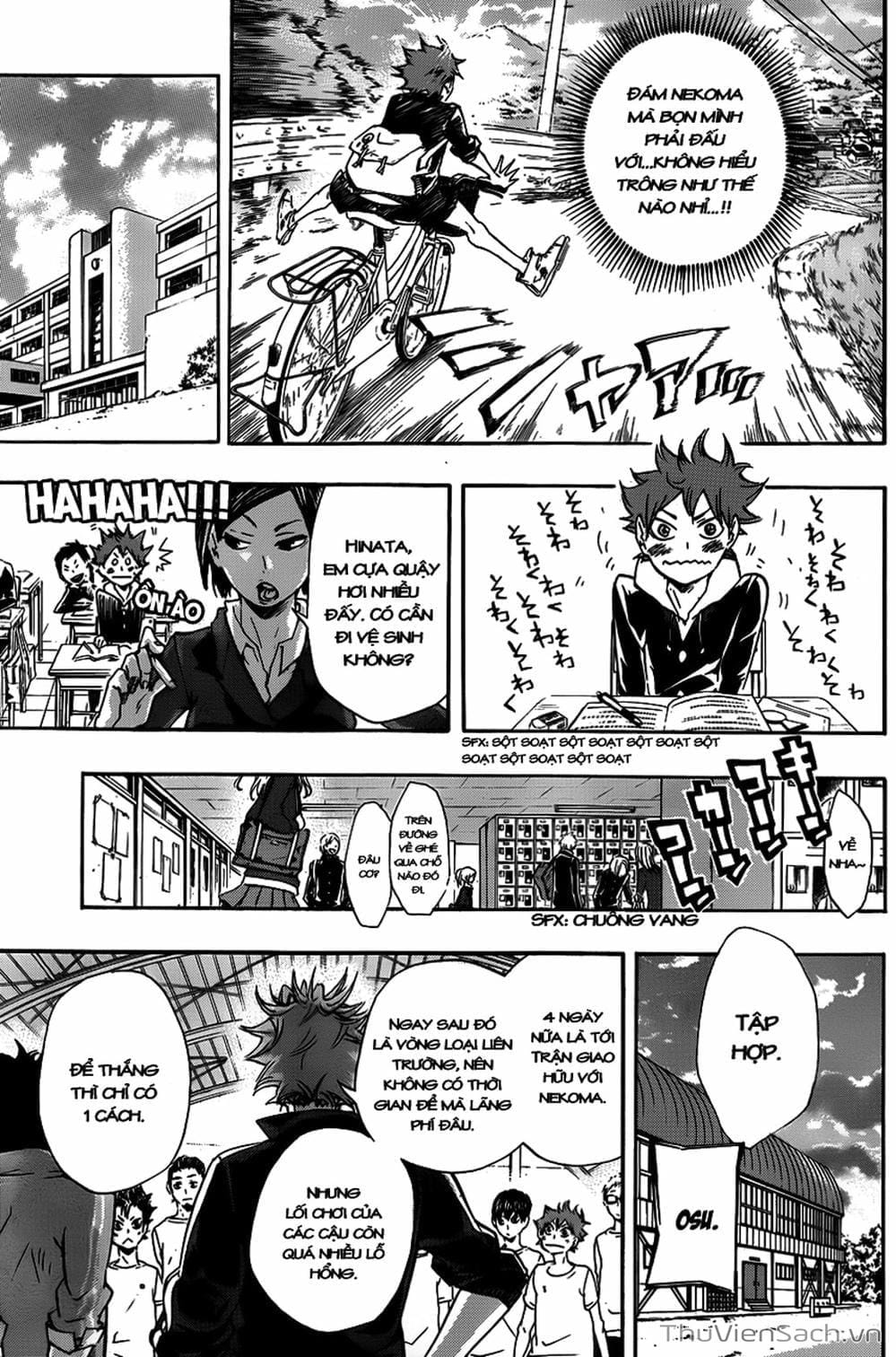 Truyện Tranh Vua Bóng Chuyền Haikyuu trang 6