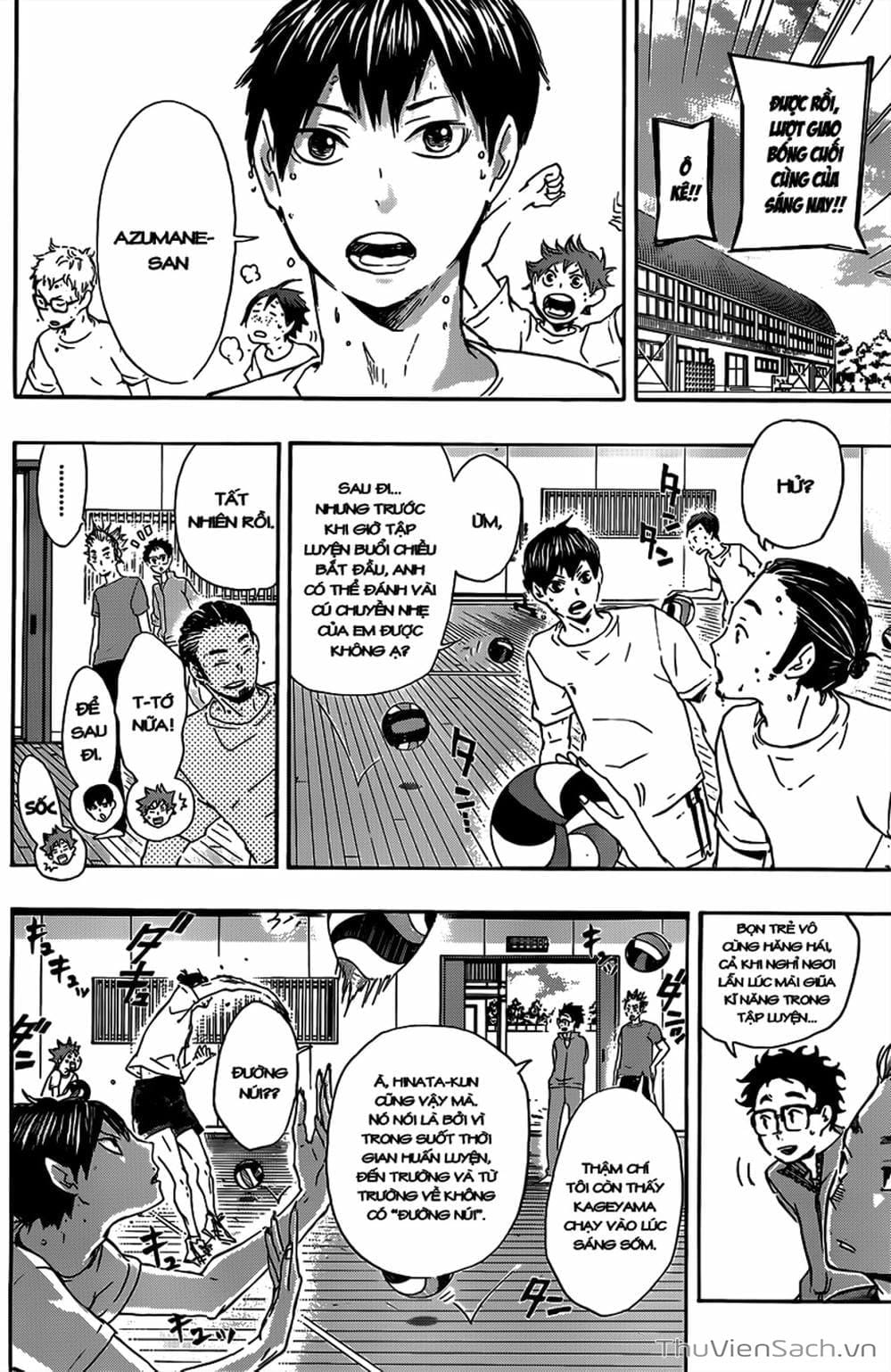 Truyện Tranh Vua Bóng Chuyền Haikyuu trang 6