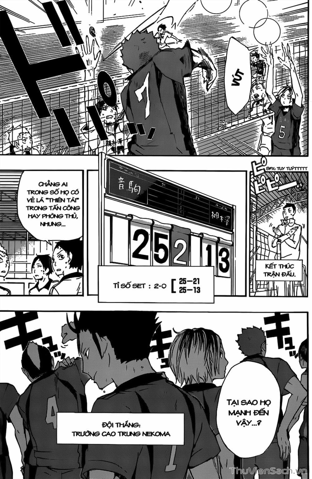 Truyện Tranh Vua Bóng Chuyền Haikyuu trang 6