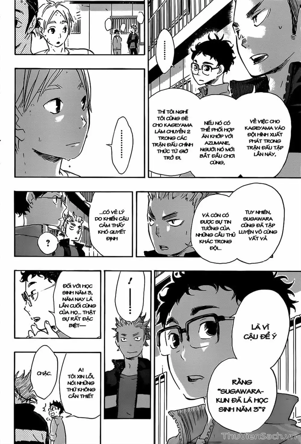 Truyện Tranh Vua Bóng Chuyền Haikyuu trang 6