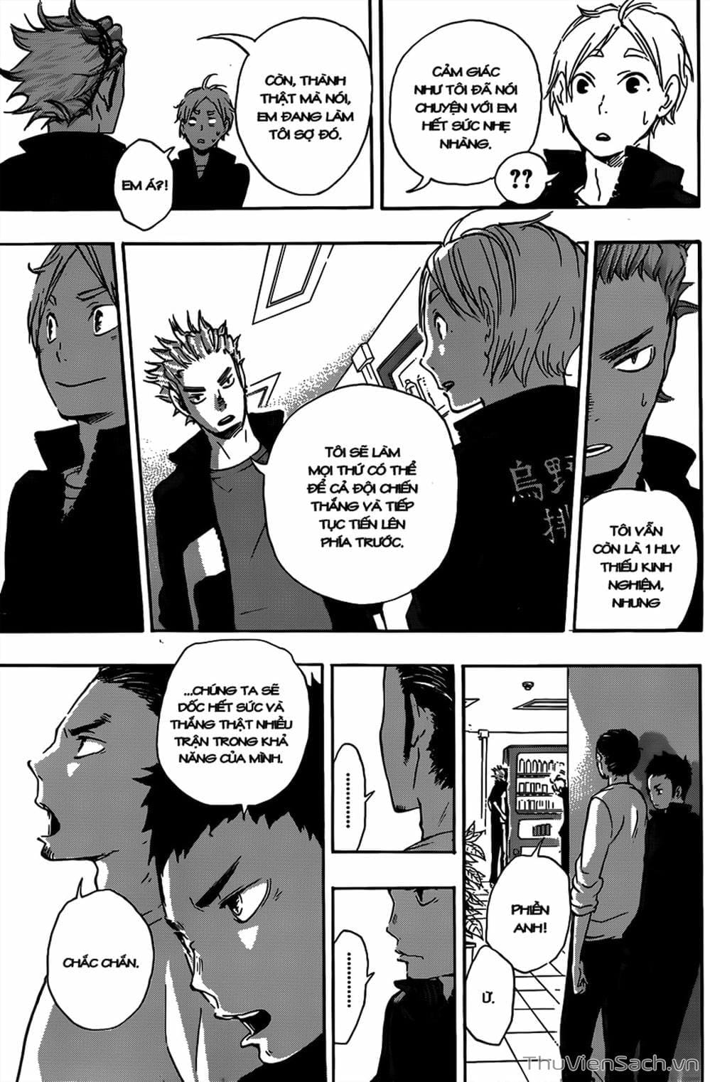 Truyện Tranh Vua Bóng Chuyền Haikyuu trang 6
