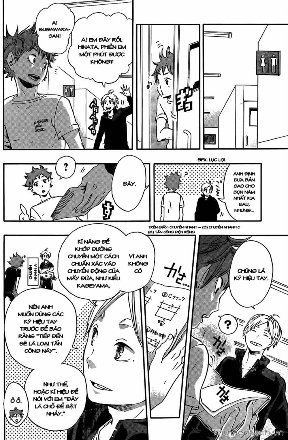 Truyện Tranh Vua Bóng Chuyền Haikyuu trang 6