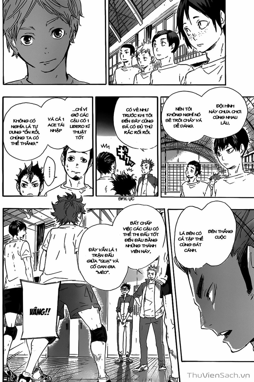 Truyện Tranh Vua Bóng Chuyền Haikyuu trang 6