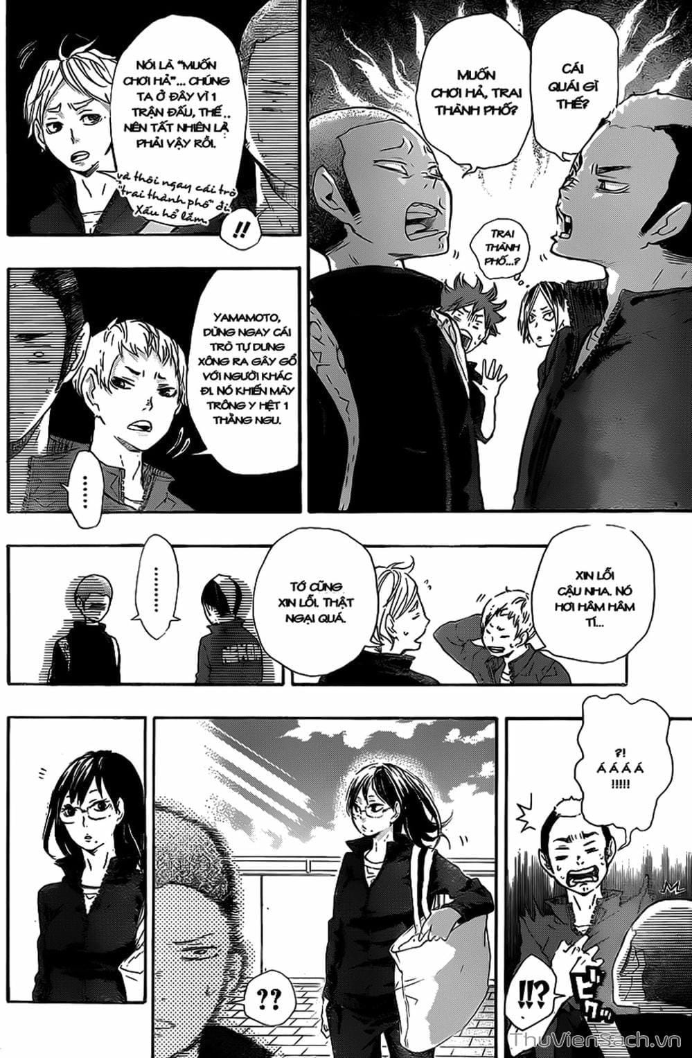 Truyện Tranh Vua Bóng Chuyền Haikyuu trang 6