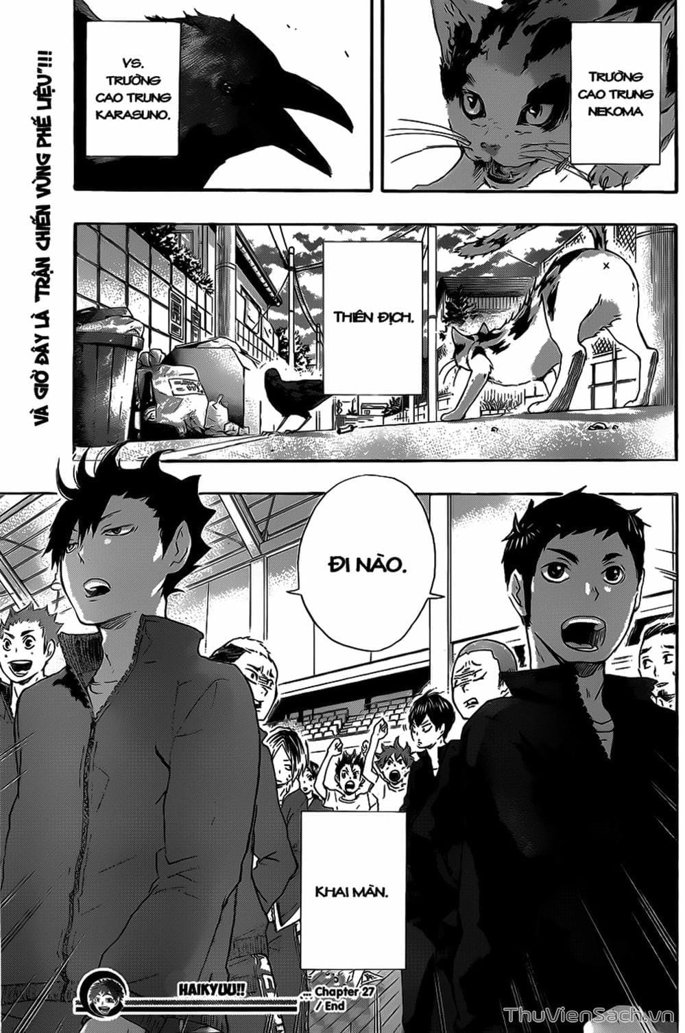 Truyện Tranh Vua Bóng Chuyền Haikyuu trang 6