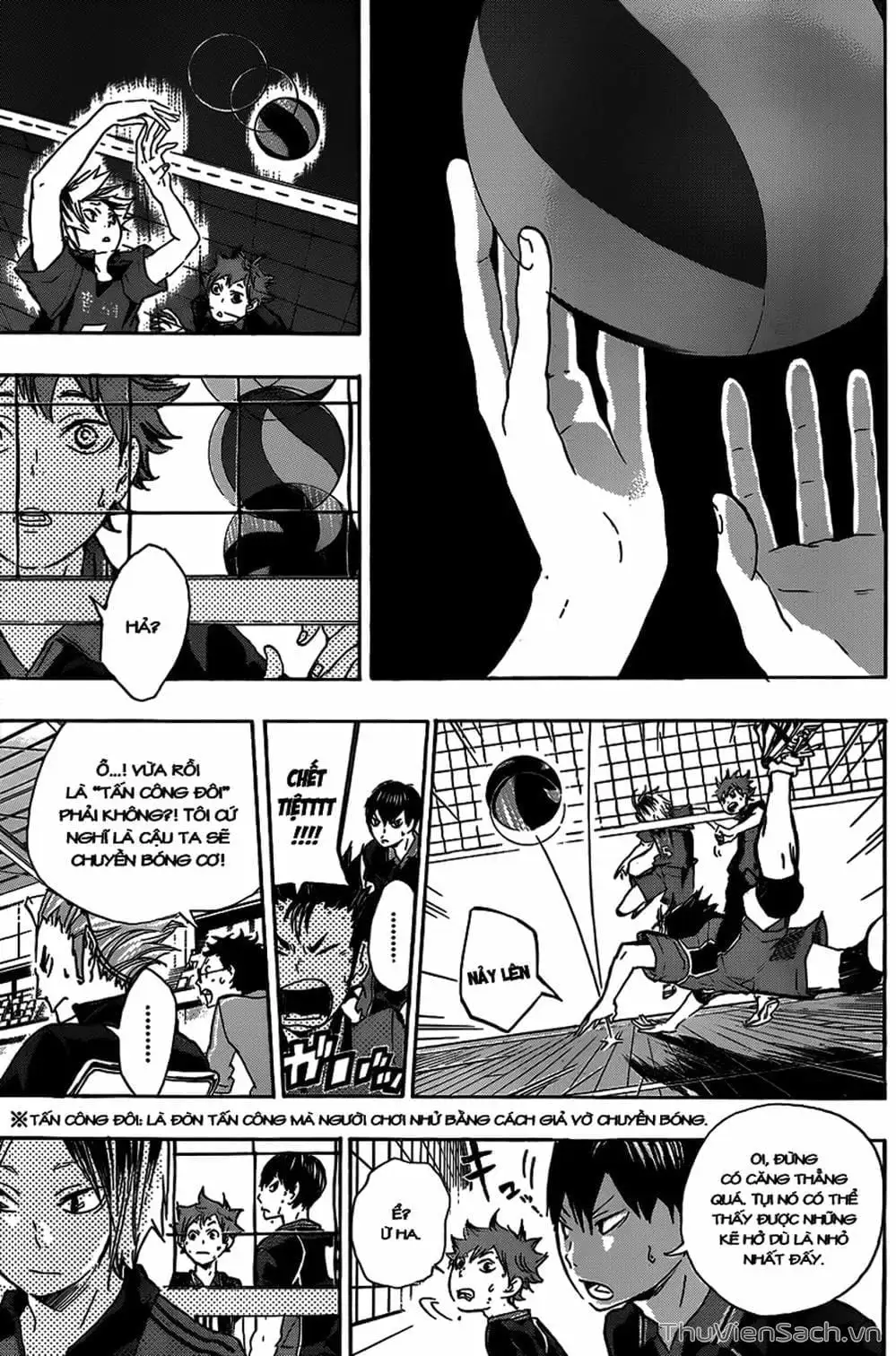 Truyện Tranh Vua Bóng Chuyền Haikyuu trang 6