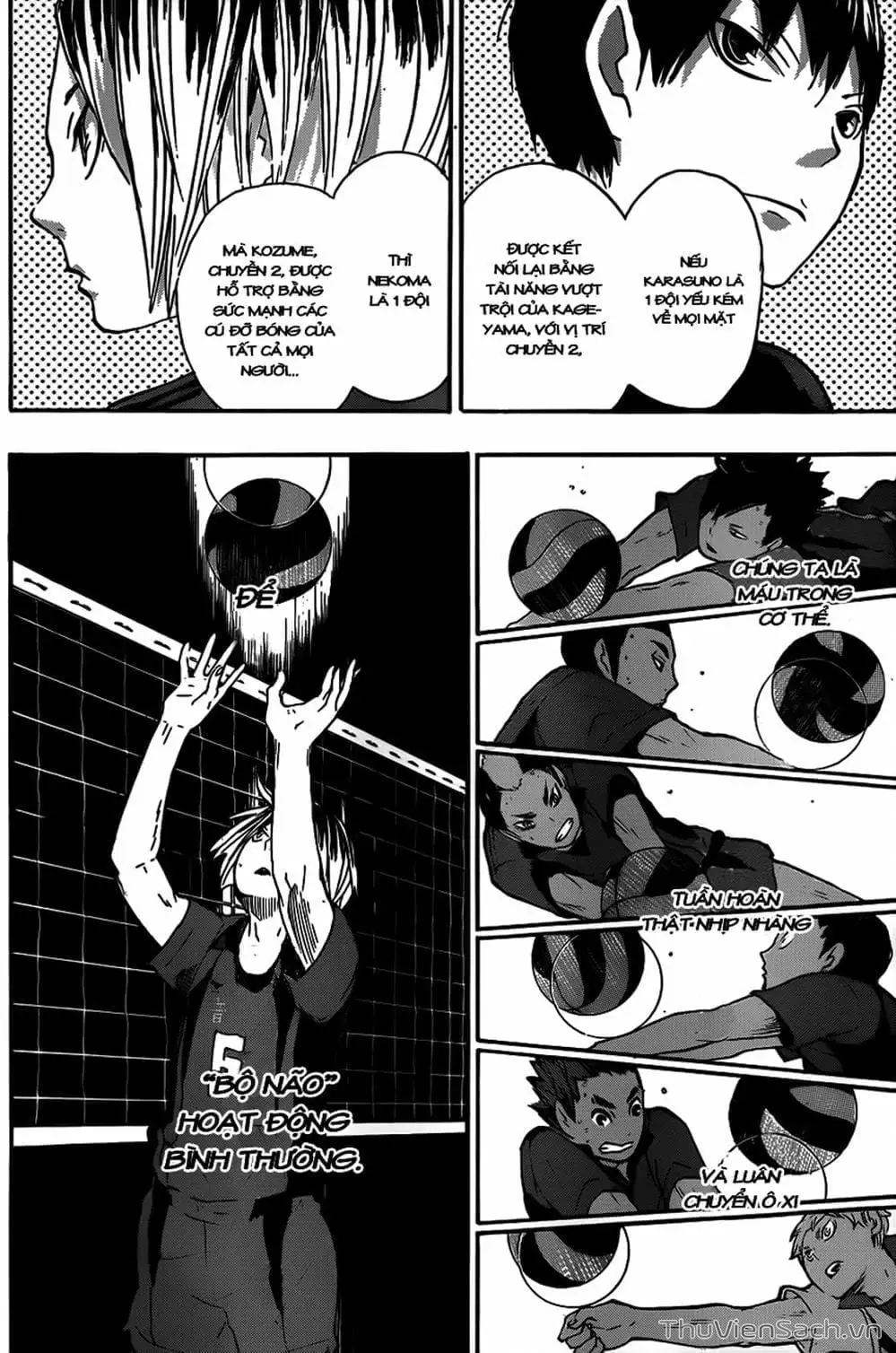 Truyện Tranh Vua Bóng Chuyền Haikyuu trang 6