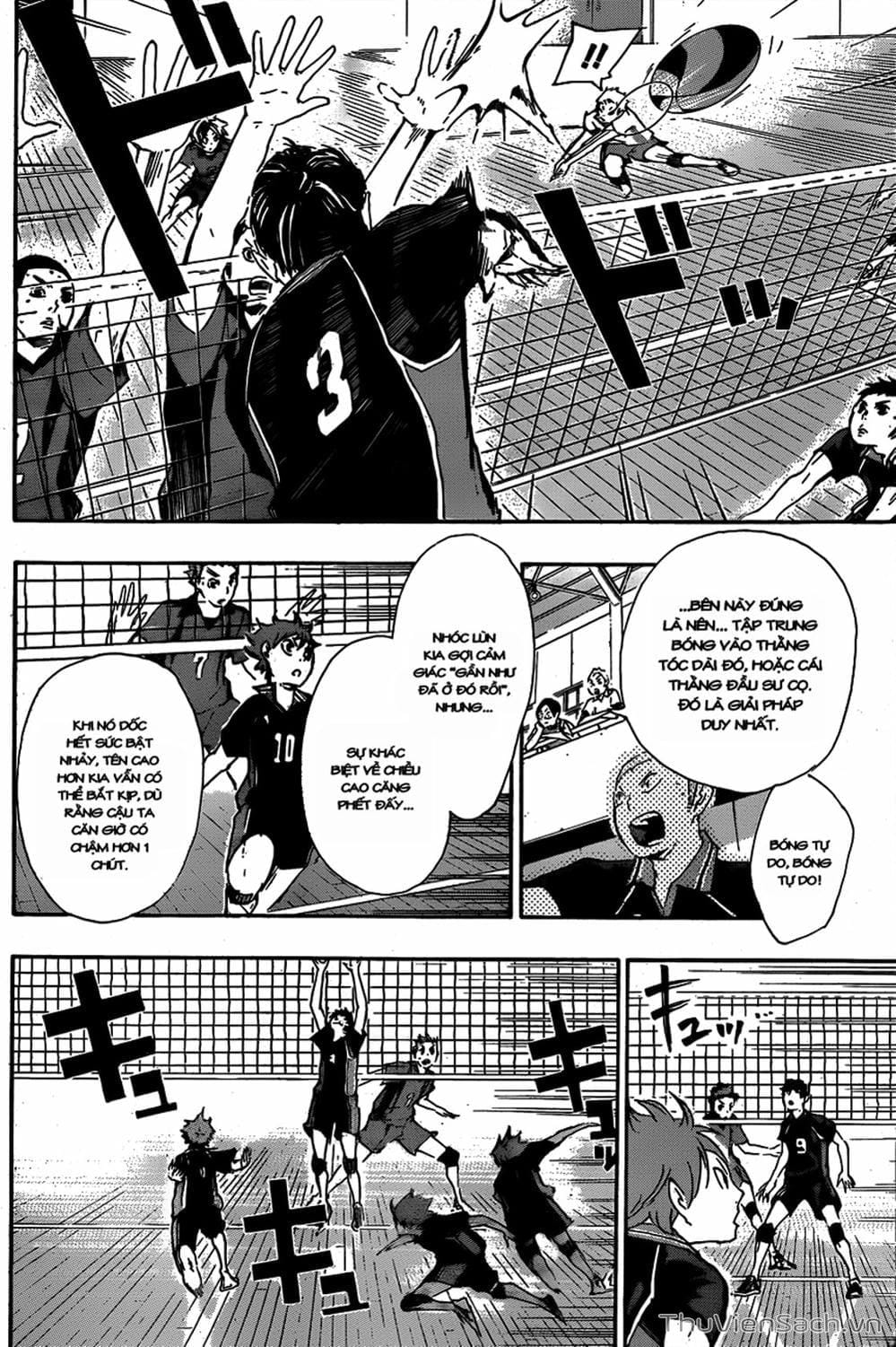 Truyện Tranh Vua Bóng Chuyền Haikyuu trang 6