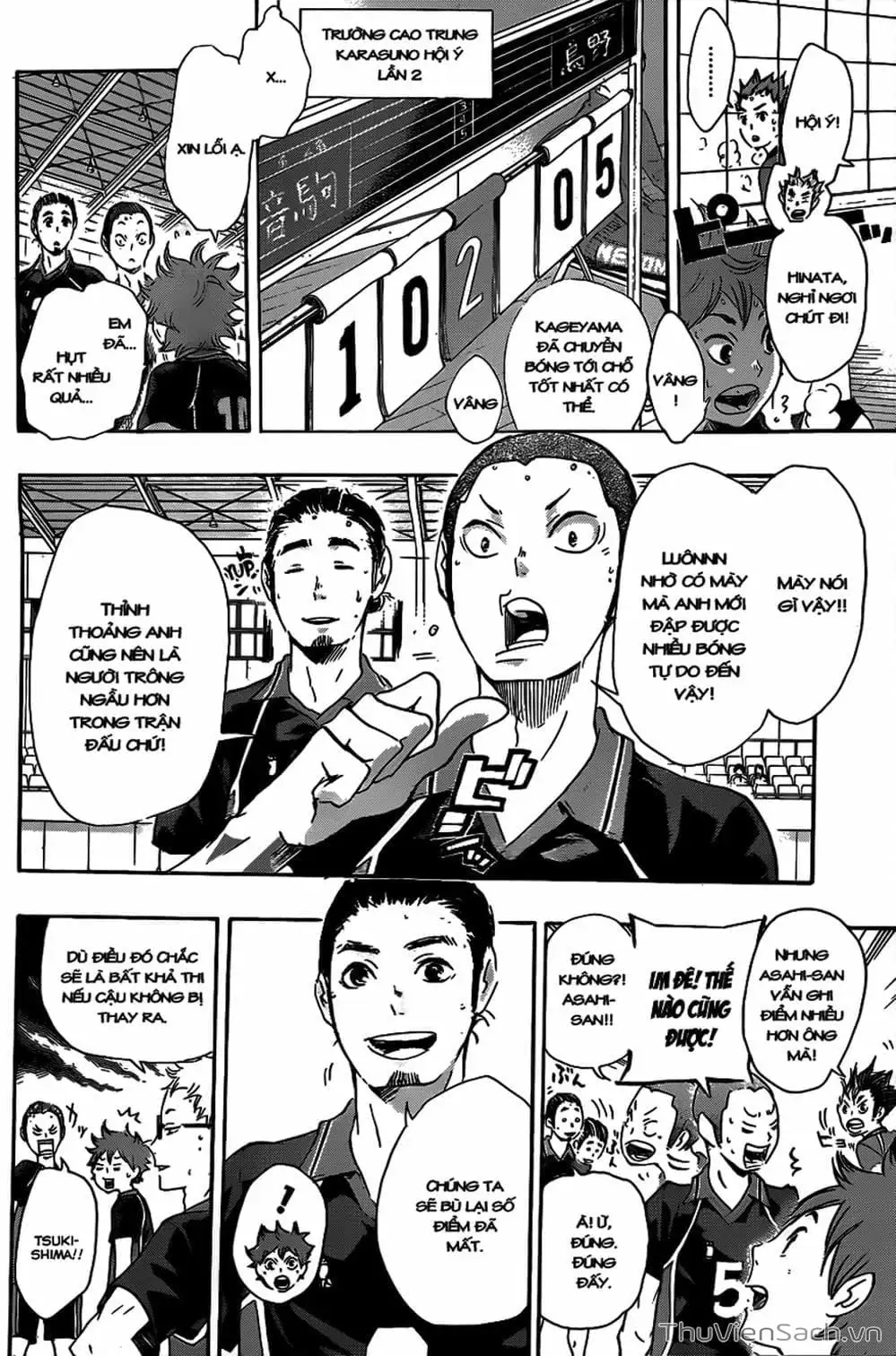 Truyện Tranh Vua Bóng Chuyền Haikyuu trang 6