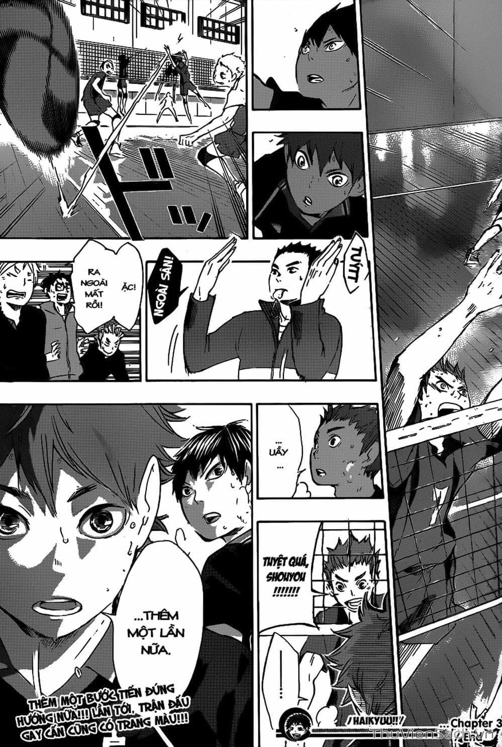 Truyện Tranh Vua Bóng Chuyền Haikyuu trang 6