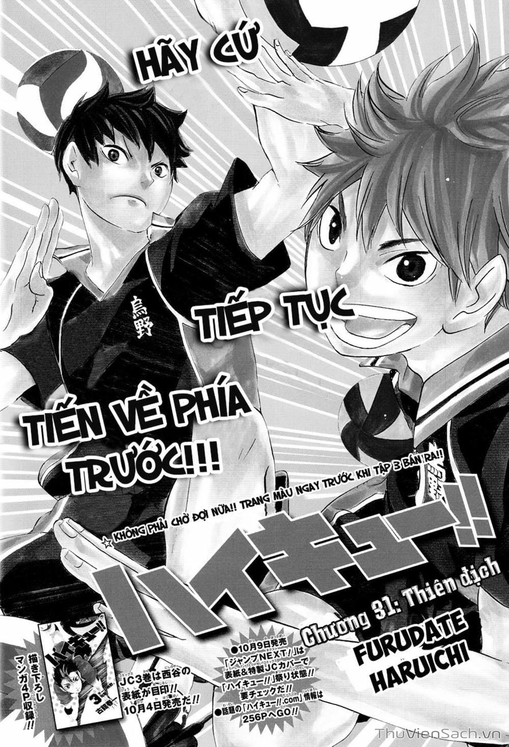 Truyện Tranh Vua Bóng Chuyền Haikyuu trang 6