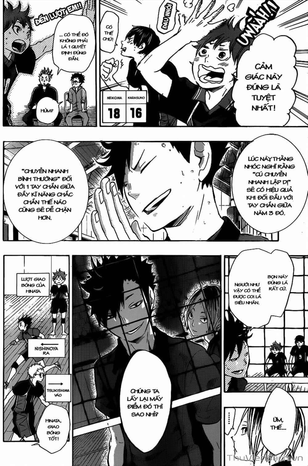 Truyện Tranh Vua Bóng Chuyền Haikyuu trang 6