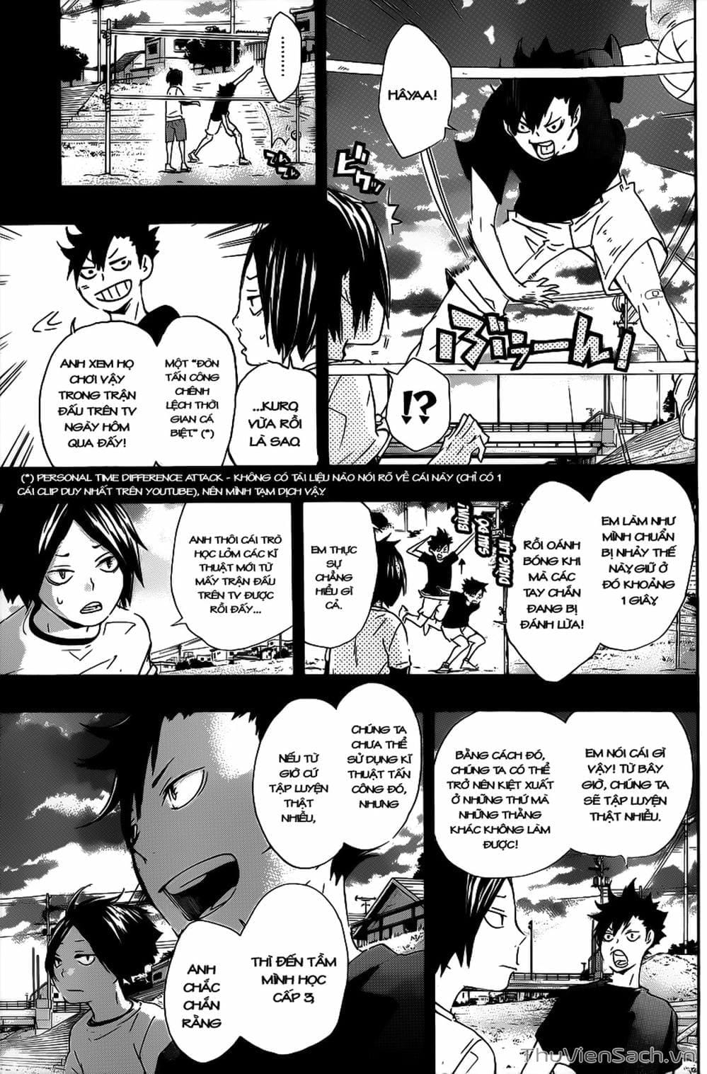 Truyện Tranh Vua Bóng Chuyền Haikyuu trang 6
