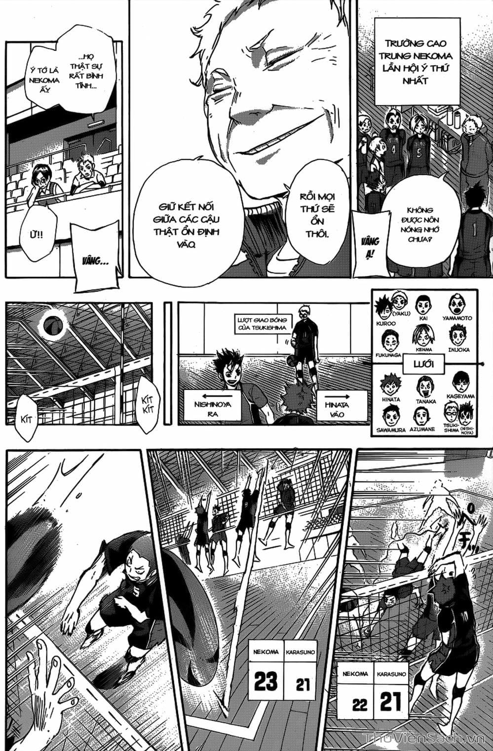 Truyện Tranh Vua Bóng Chuyền Haikyuu trang 6