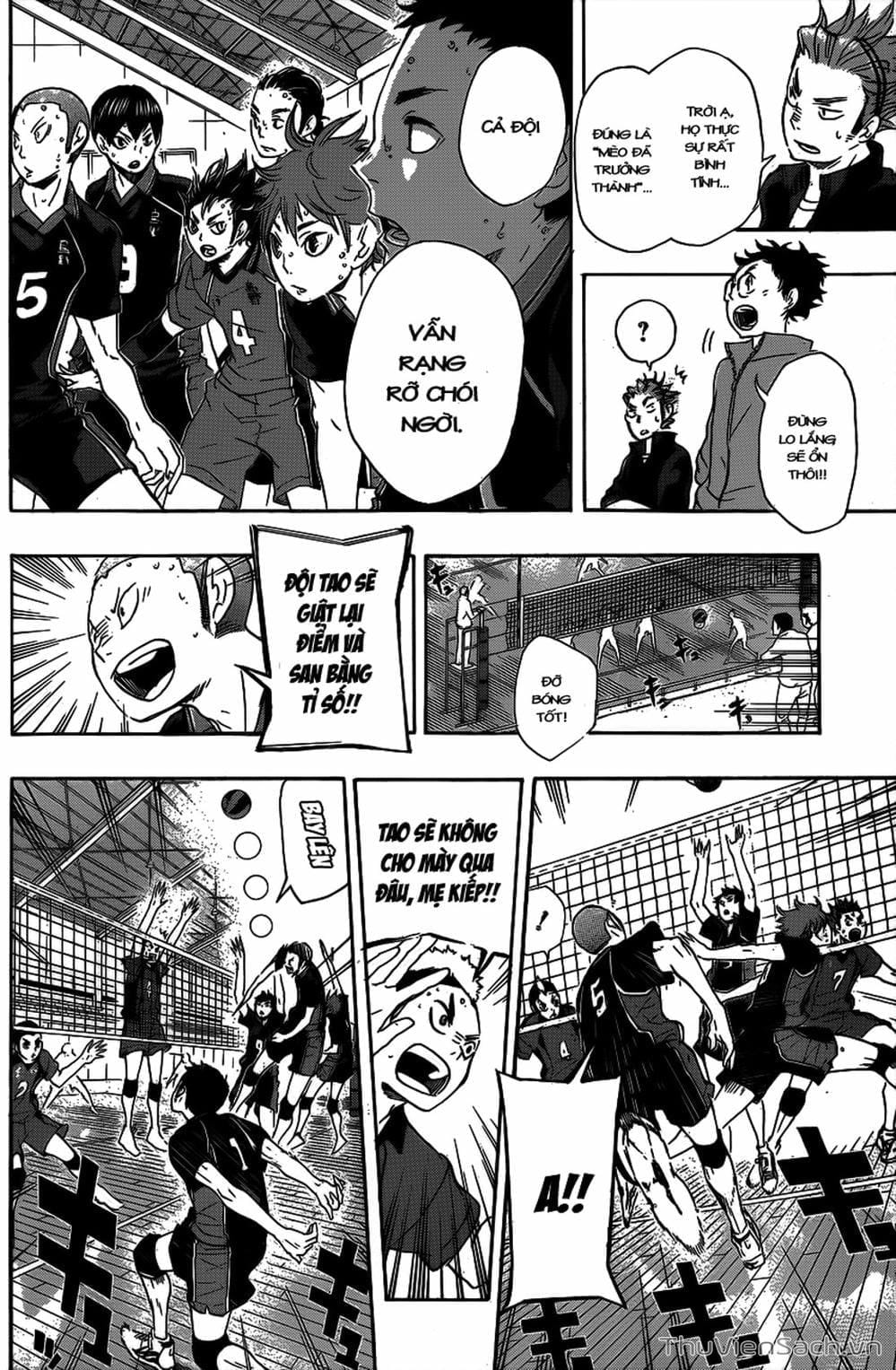 Truyện Tranh Vua Bóng Chuyền Haikyuu trang 6