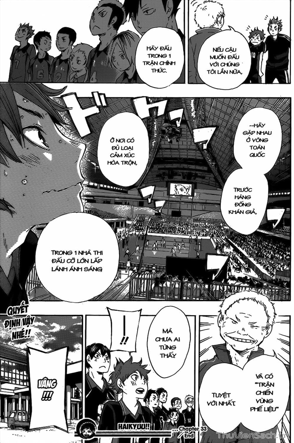 Truyện Tranh Vua Bóng Chuyền Haikyuu trang 6