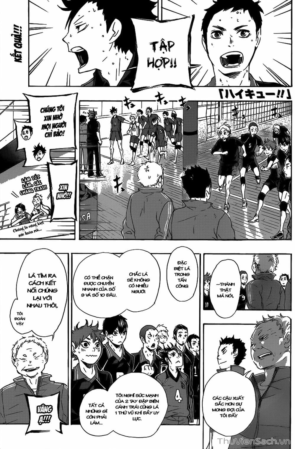 Truyện Tranh Vua Bóng Chuyền Haikyuu trang 6