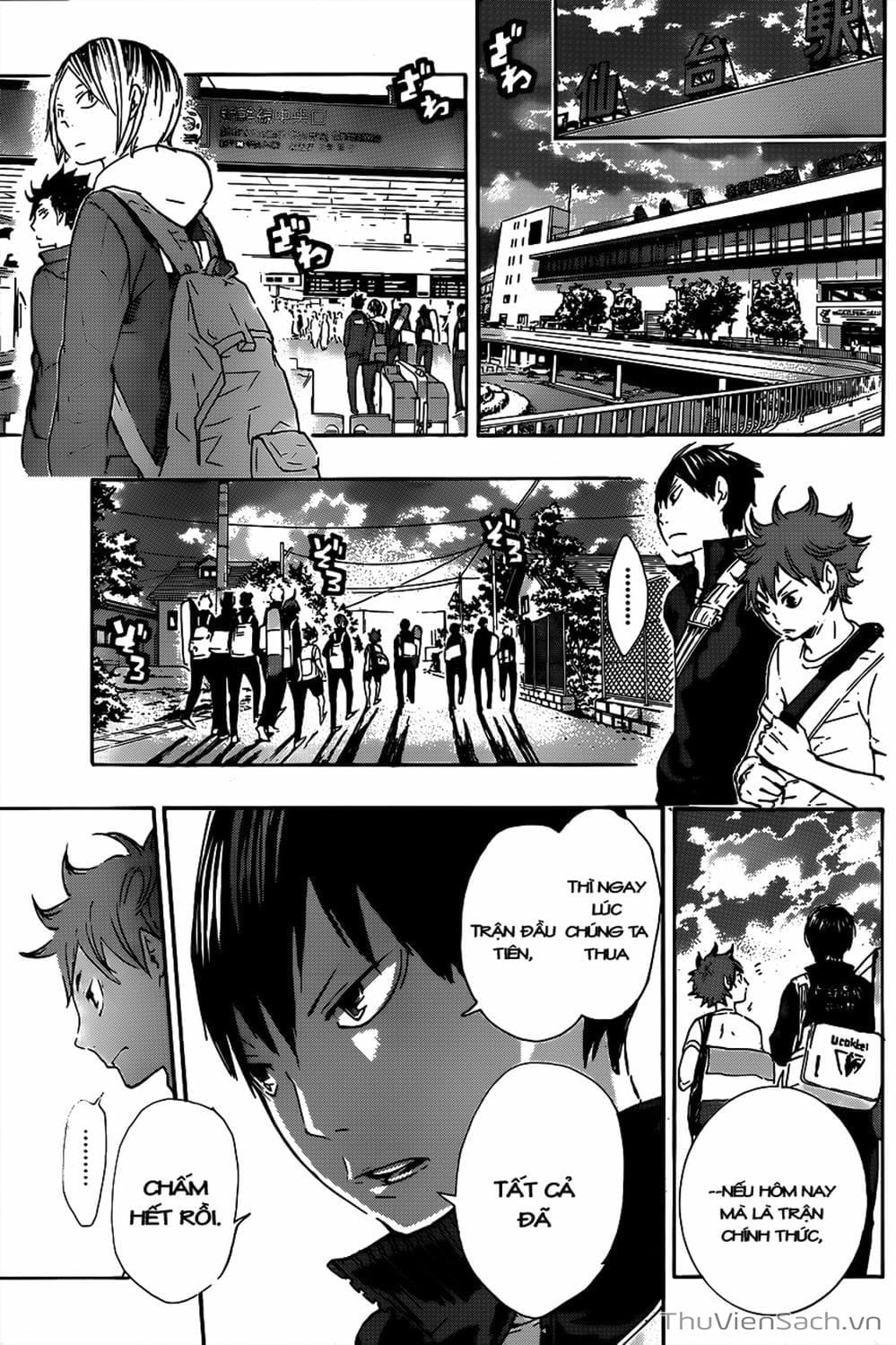 Truyện Tranh Vua Bóng Chuyền Haikyuu trang 6