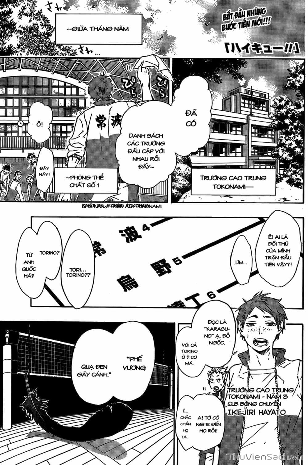 Truyện Tranh Vua Bóng Chuyền Haikyuu trang 6