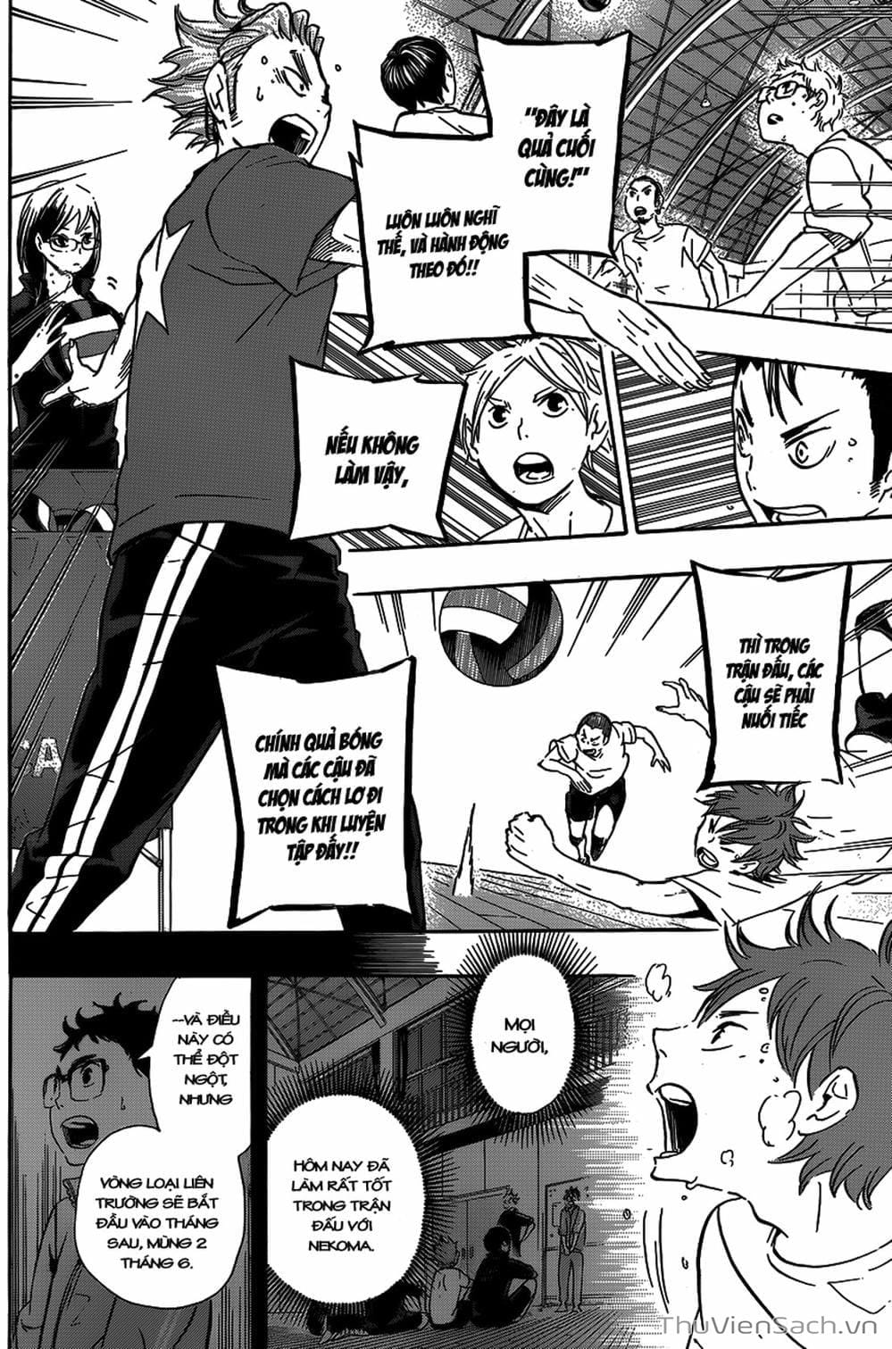 Truyện Tranh Vua Bóng Chuyền Haikyuu trang 6