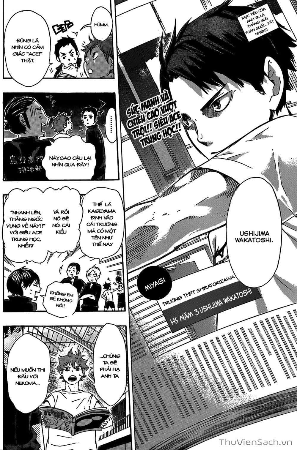 Truyện Tranh Vua Bóng Chuyền Haikyuu trang 6