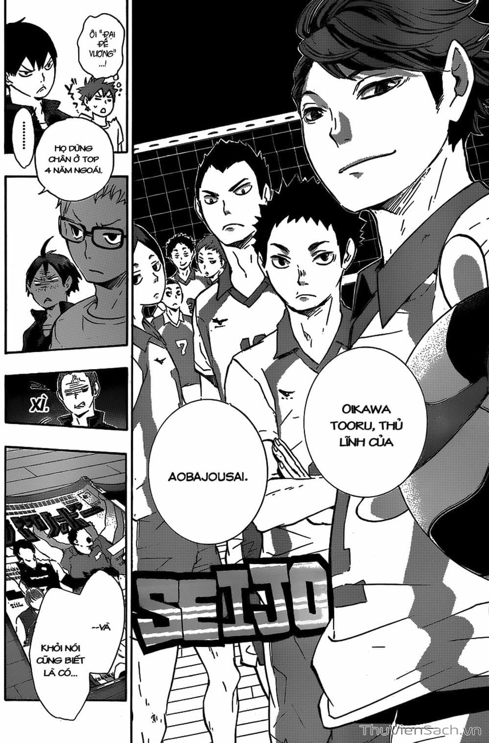 Truyện Tranh Vua Bóng Chuyền Haikyuu trang 6