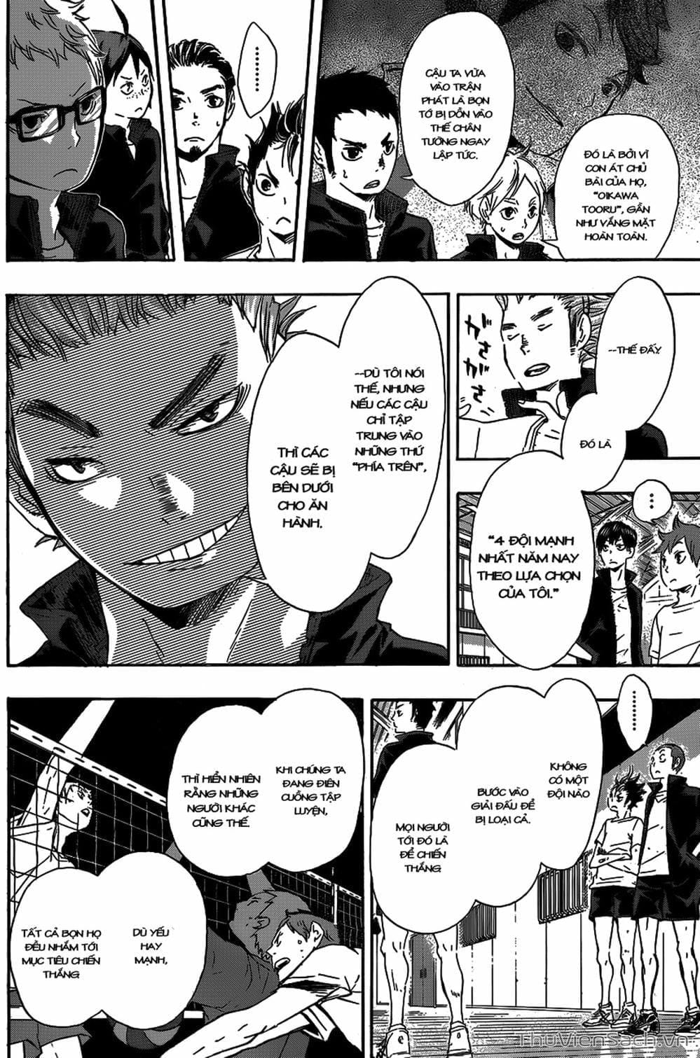Truyện Tranh Vua Bóng Chuyền Haikyuu trang 6