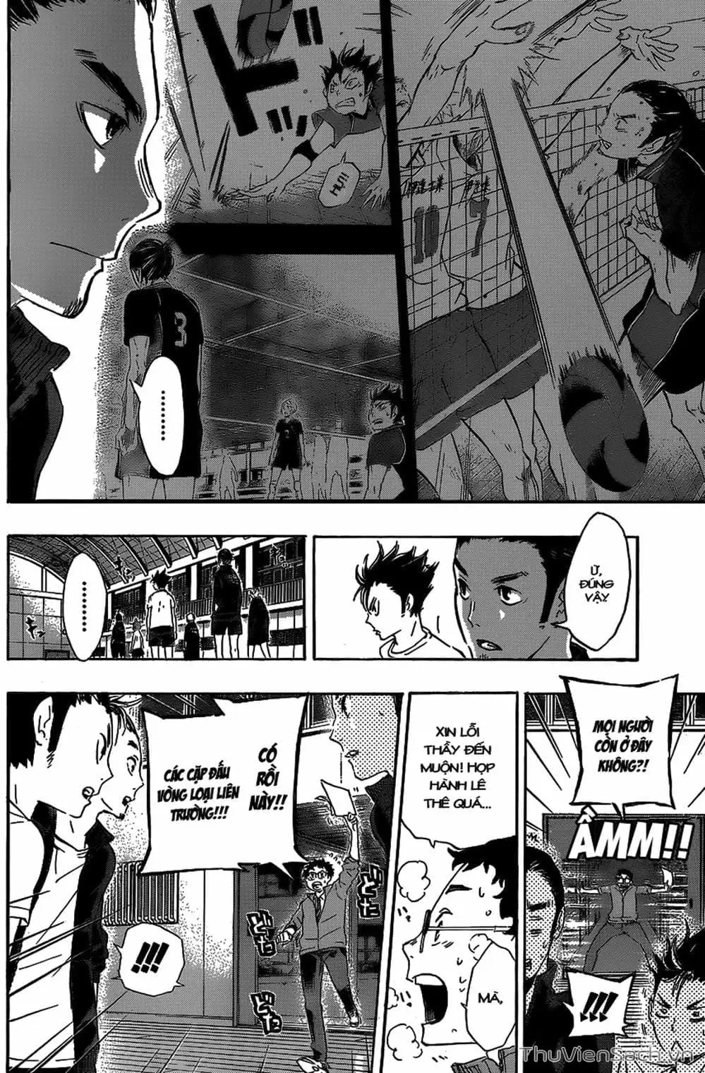 Truyện Tranh Vua Bóng Chuyền Haikyuu trang 6