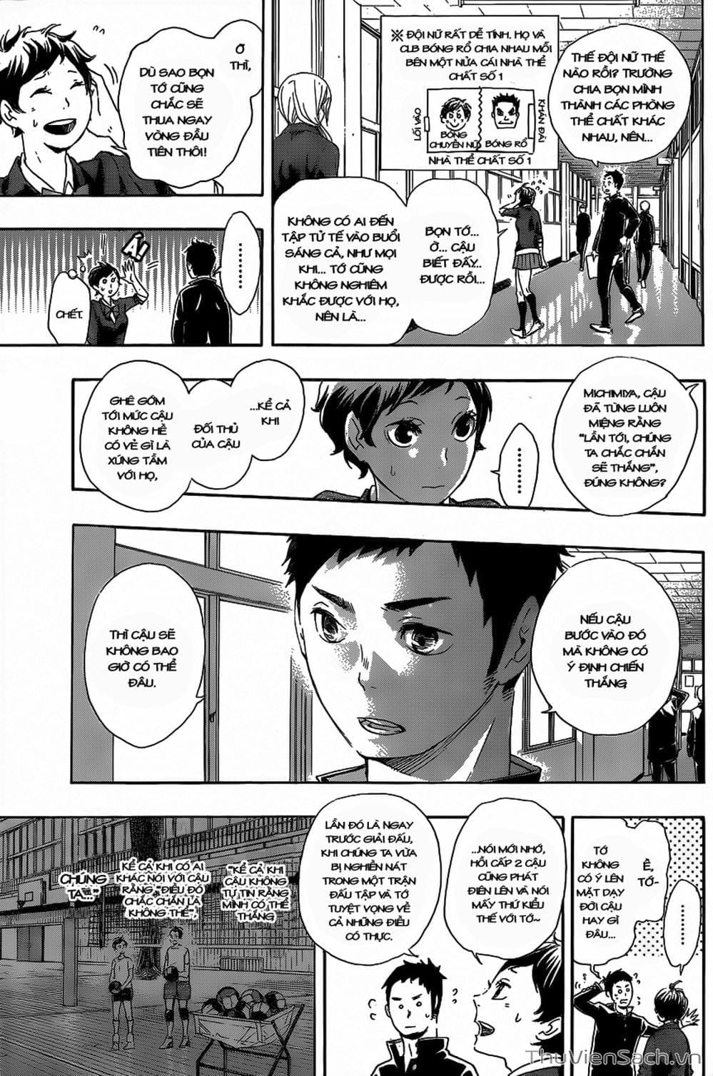 Truyện Tranh Vua Bóng Chuyền Haikyuu trang 6
