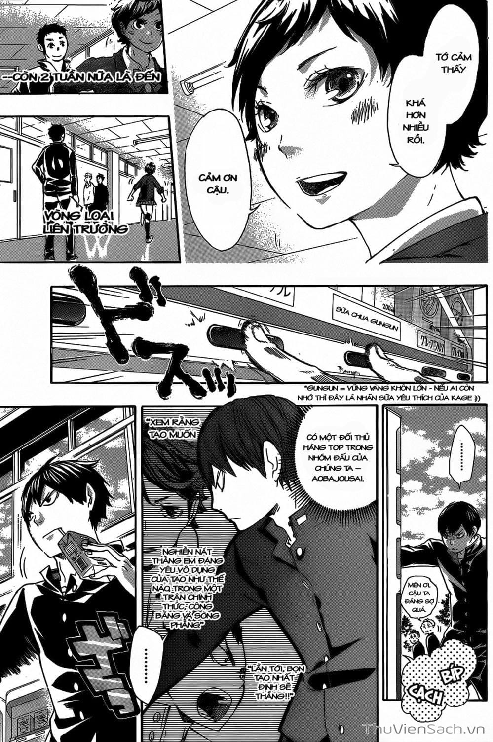 Truyện Tranh Vua Bóng Chuyền Haikyuu trang 6
