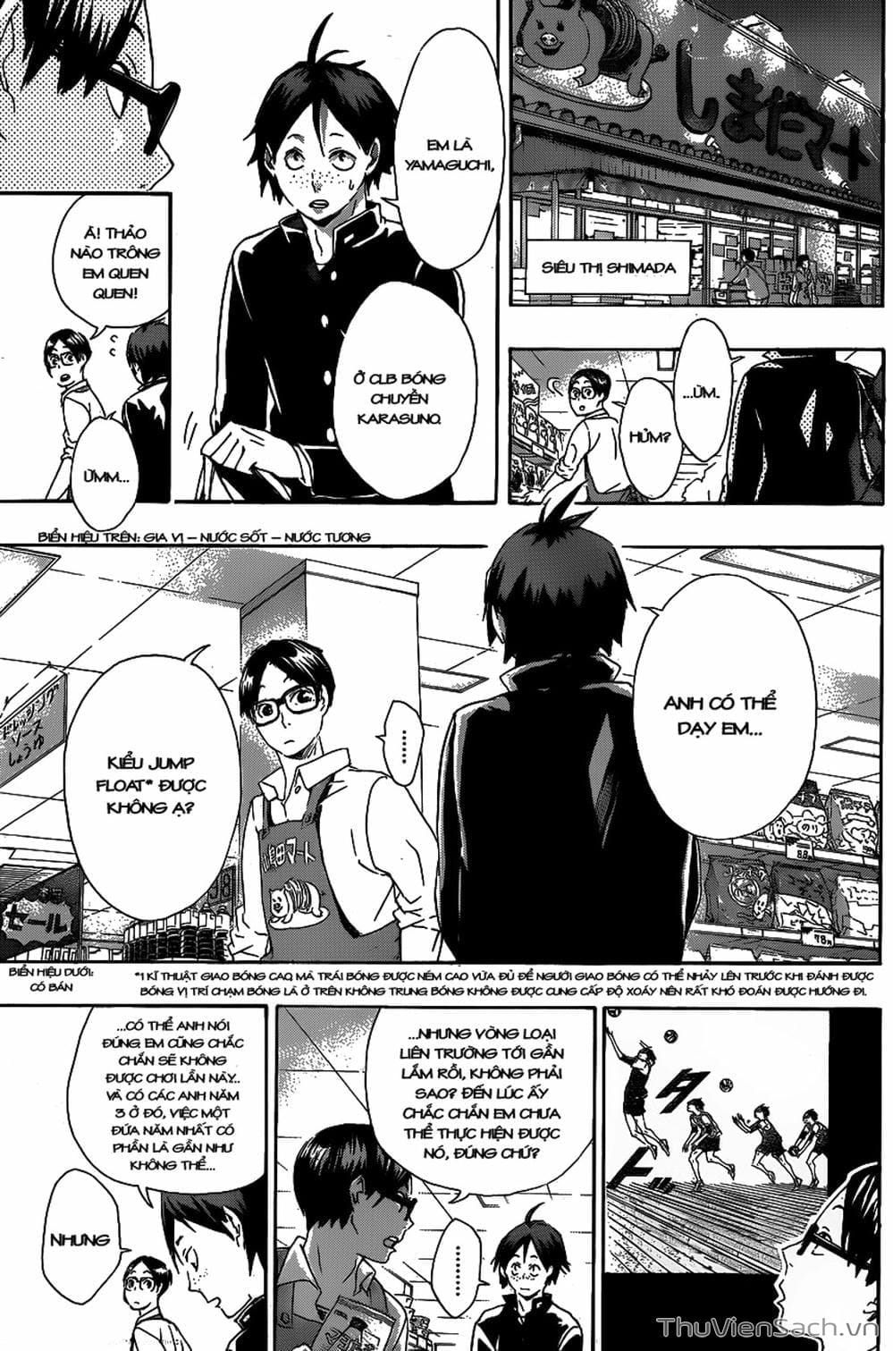 Truyện Tranh Vua Bóng Chuyền Haikyuu trang 6