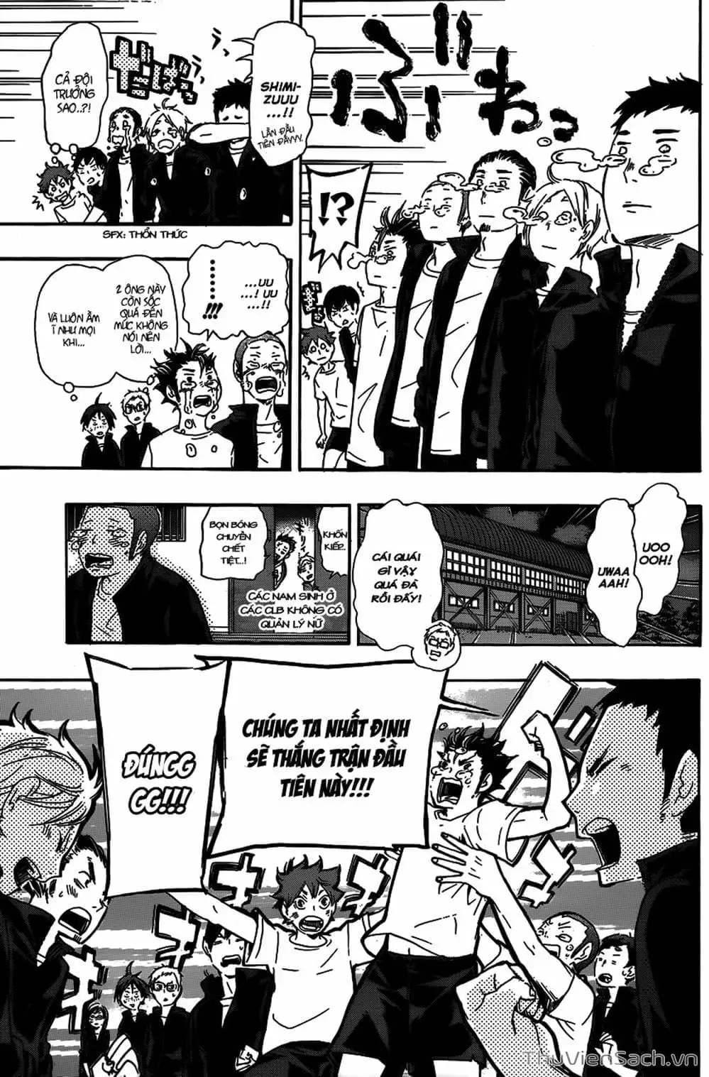 Truyện Tranh Vua Bóng Chuyền Haikyuu trang 6