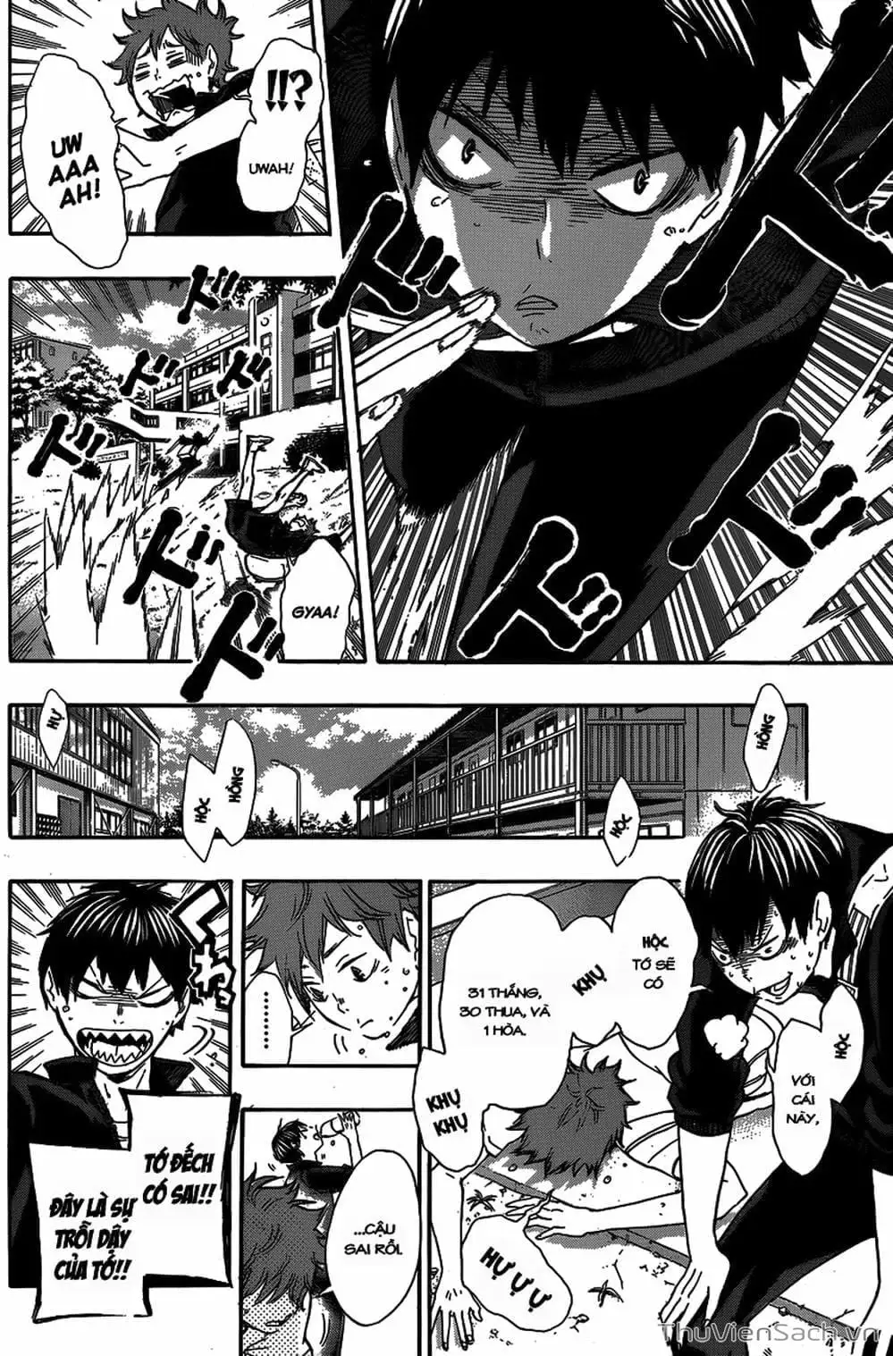 Truyện Tranh Vua Bóng Chuyền Haikyuu trang 6