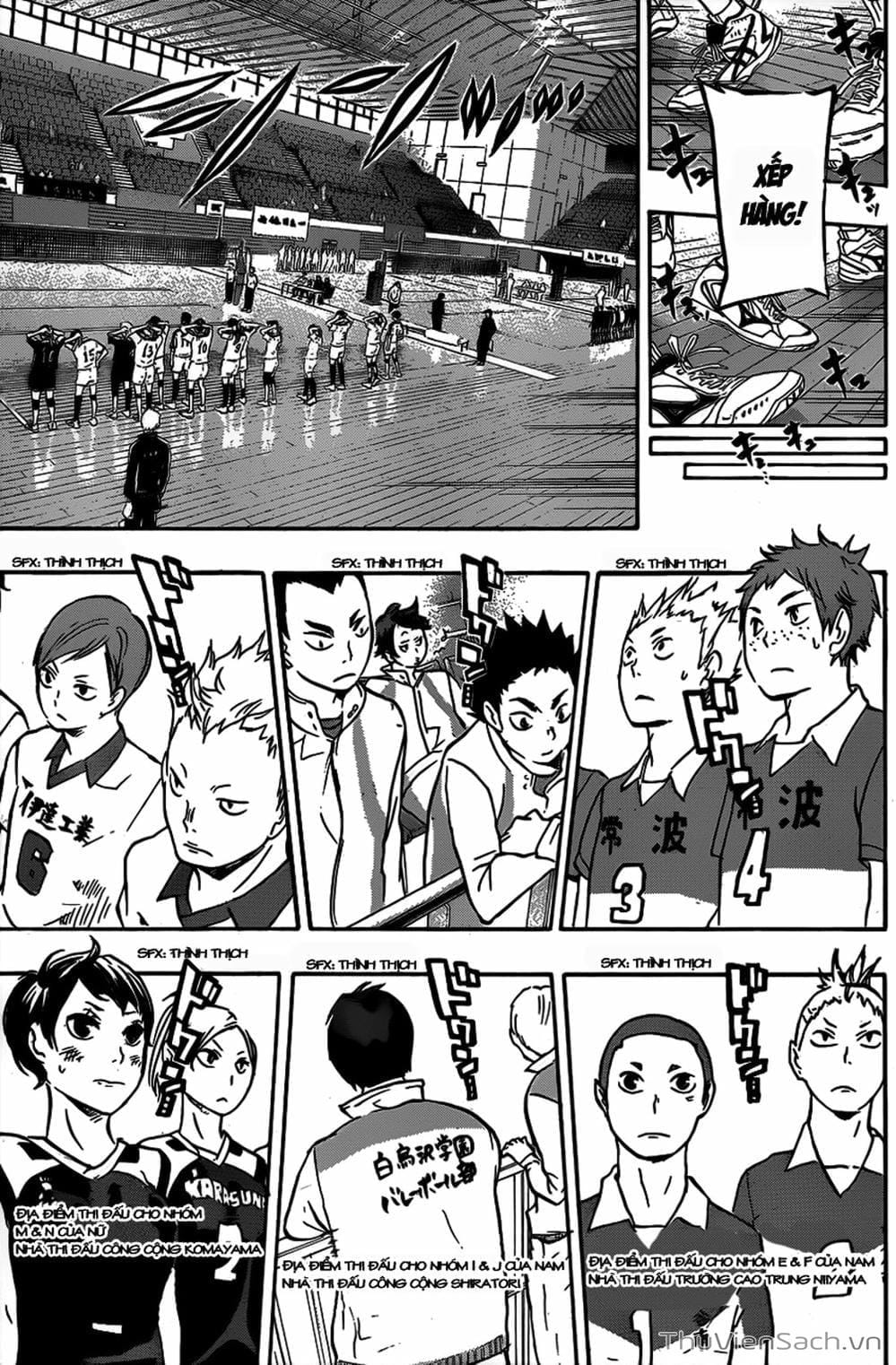 Truyện Tranh Vua Bóng Chuyền Haikyuu trang 6