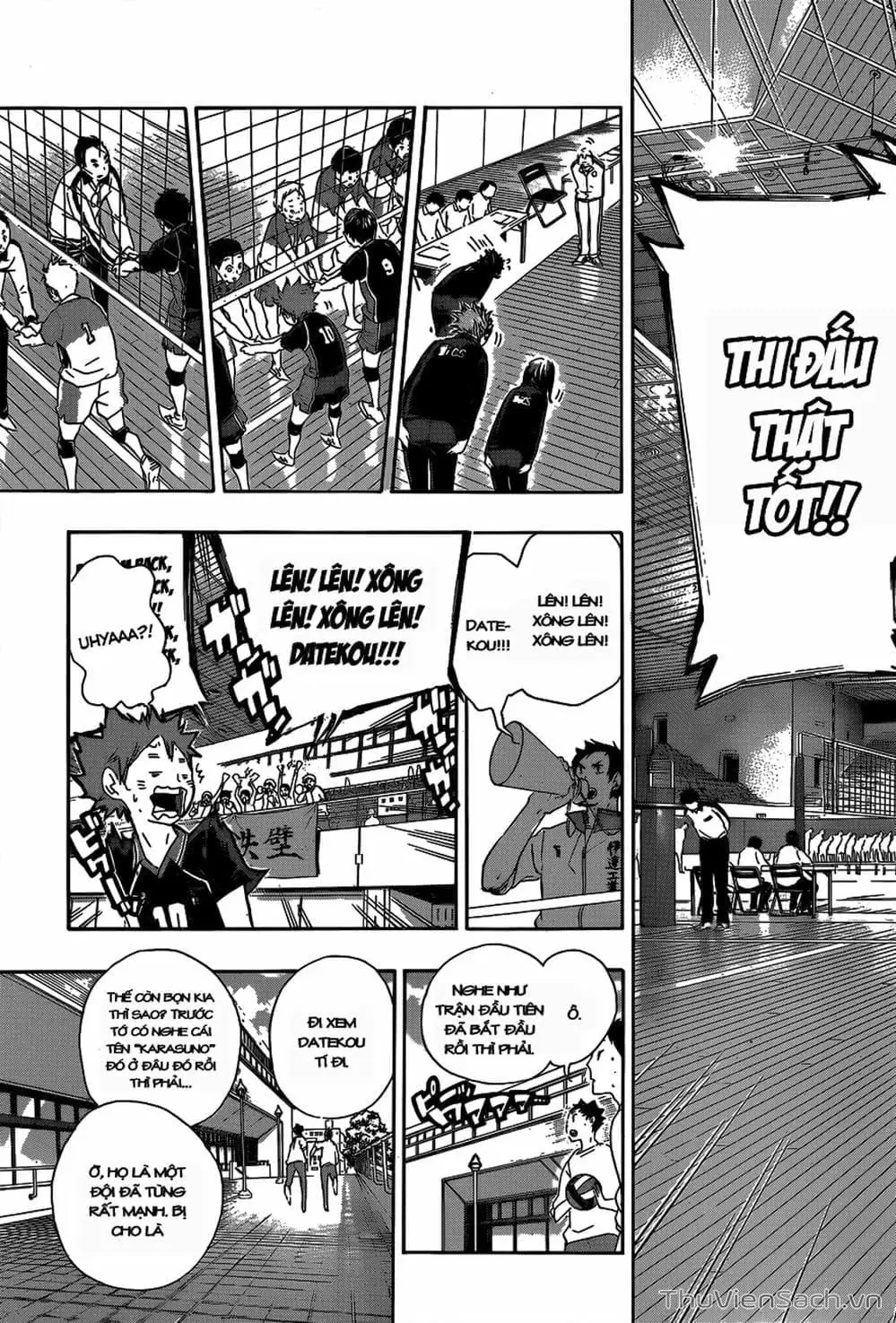 Truyện Tranh Vua Bóng Chuyền Haikyuu trang 6