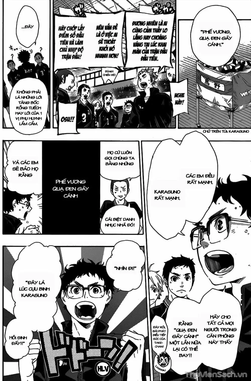 Truyện Tranh Vua Bóng Chuyền Haikyuu trang 6