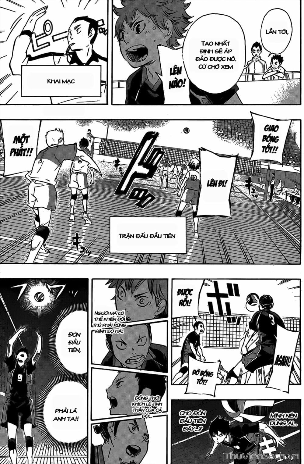Truyện Tranh Vua Bóng Chuyền Haikyuu trang 6