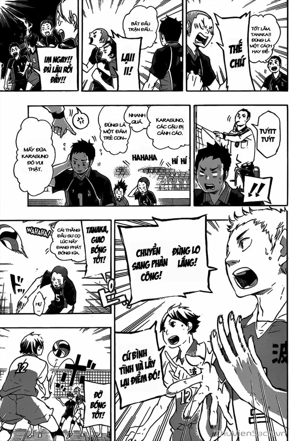 Truyện Tranh Vua Bóng Chuyền Haikyuu trang 6