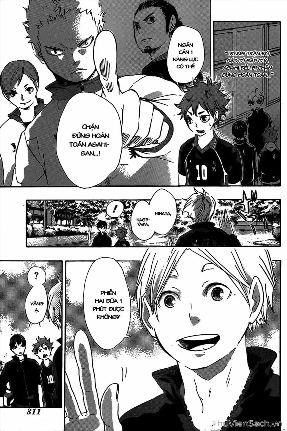 Truyện Tranh Vua Bóng Chuyền Haikyuu trang 6