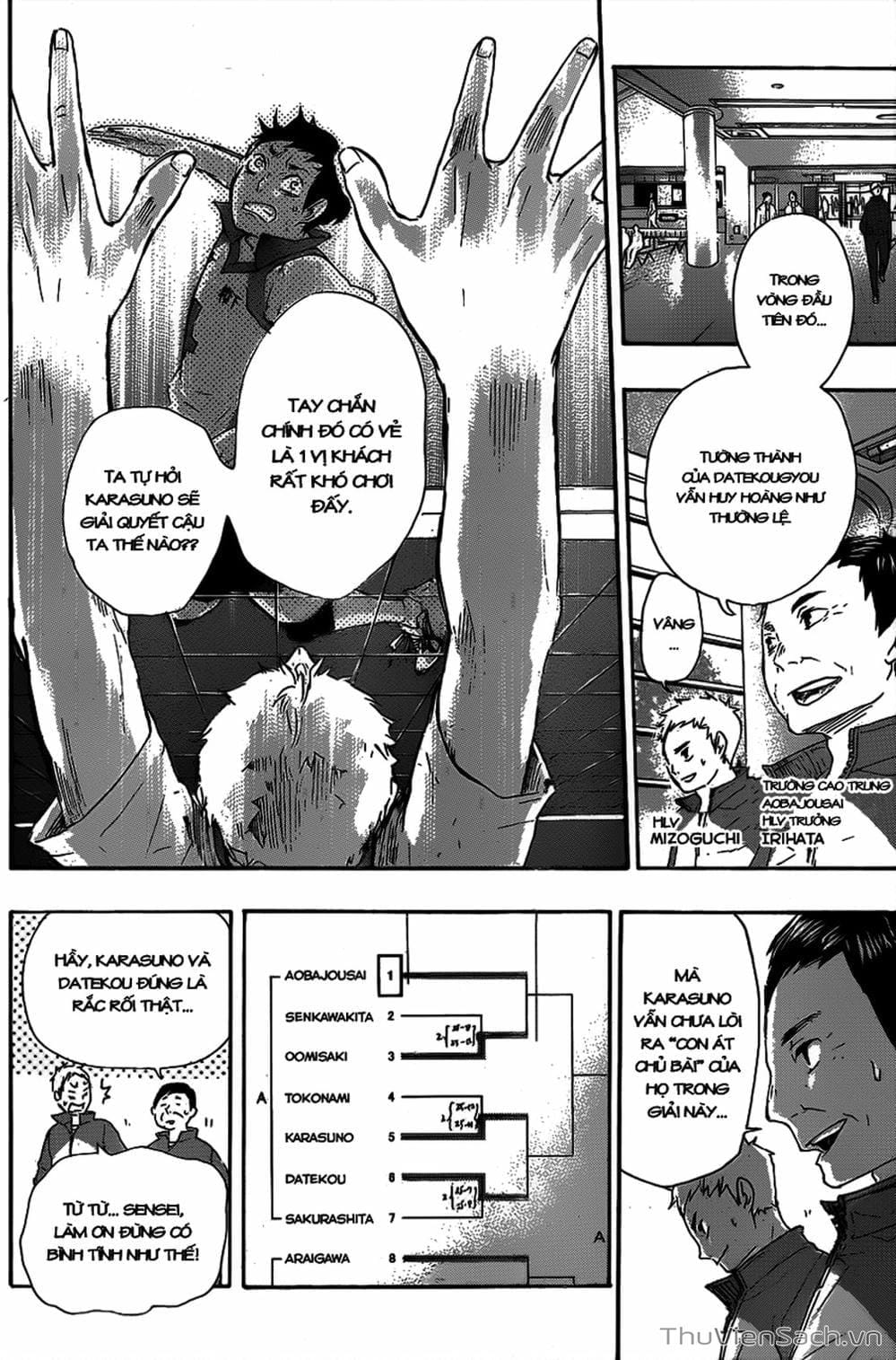 Truyện Tranh Vua Bóng Chuyền Haikyuu trang 6