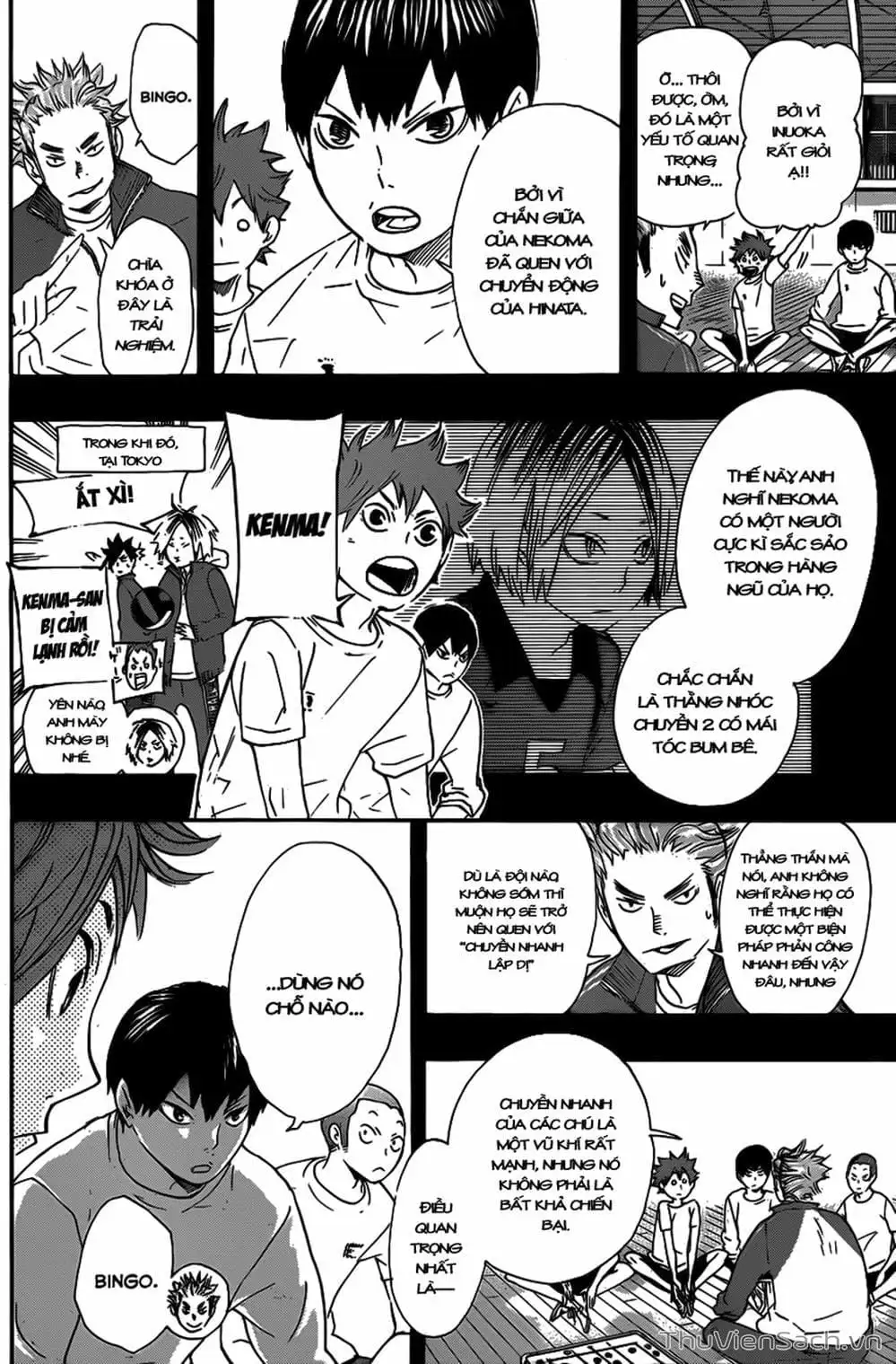 Truyện Tranh Vua Bóng Chuyền Haikyuu trang 6