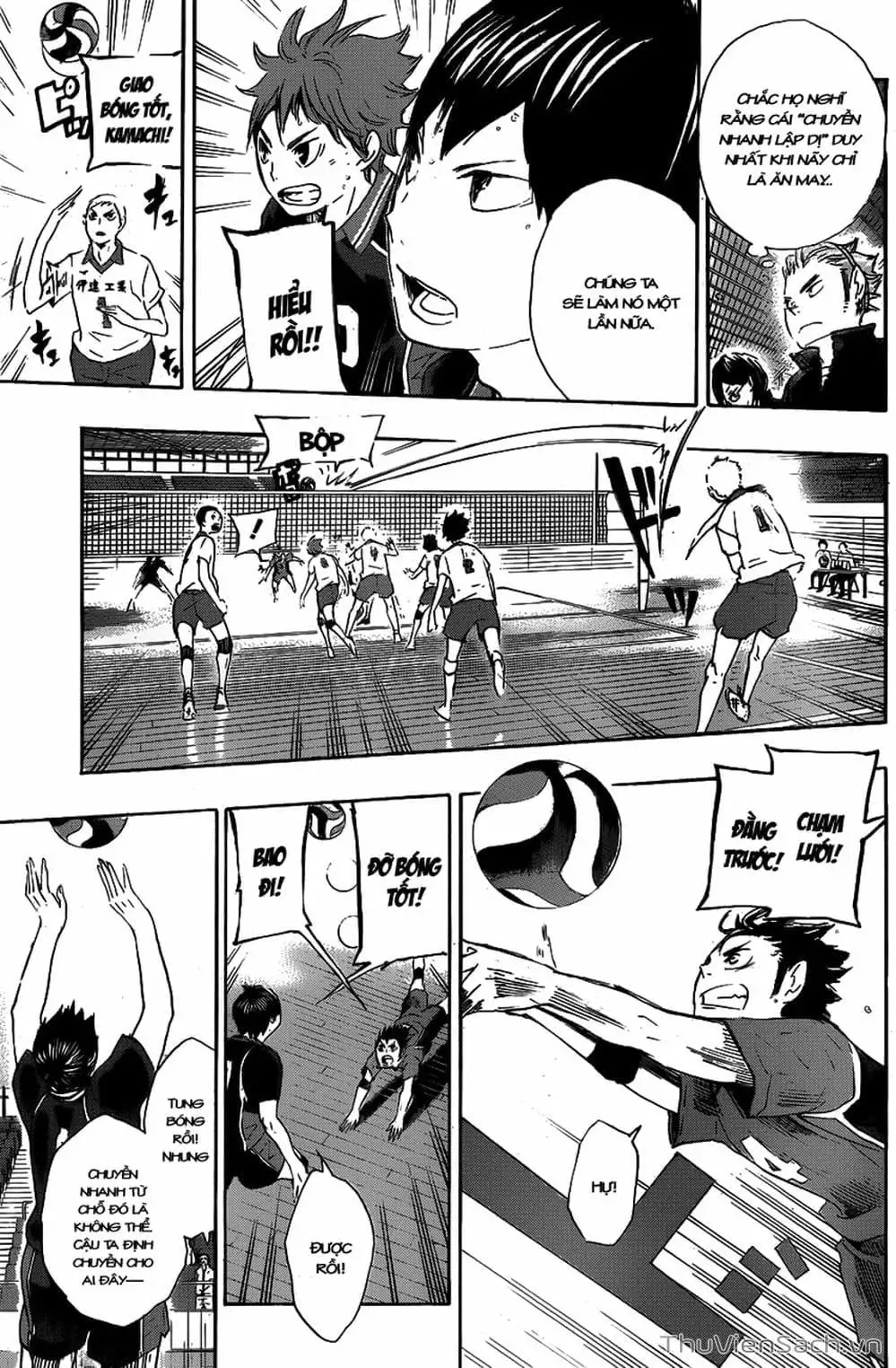 Truyện Tranh Vua Bóng Chuyền Haikyuu trang 6