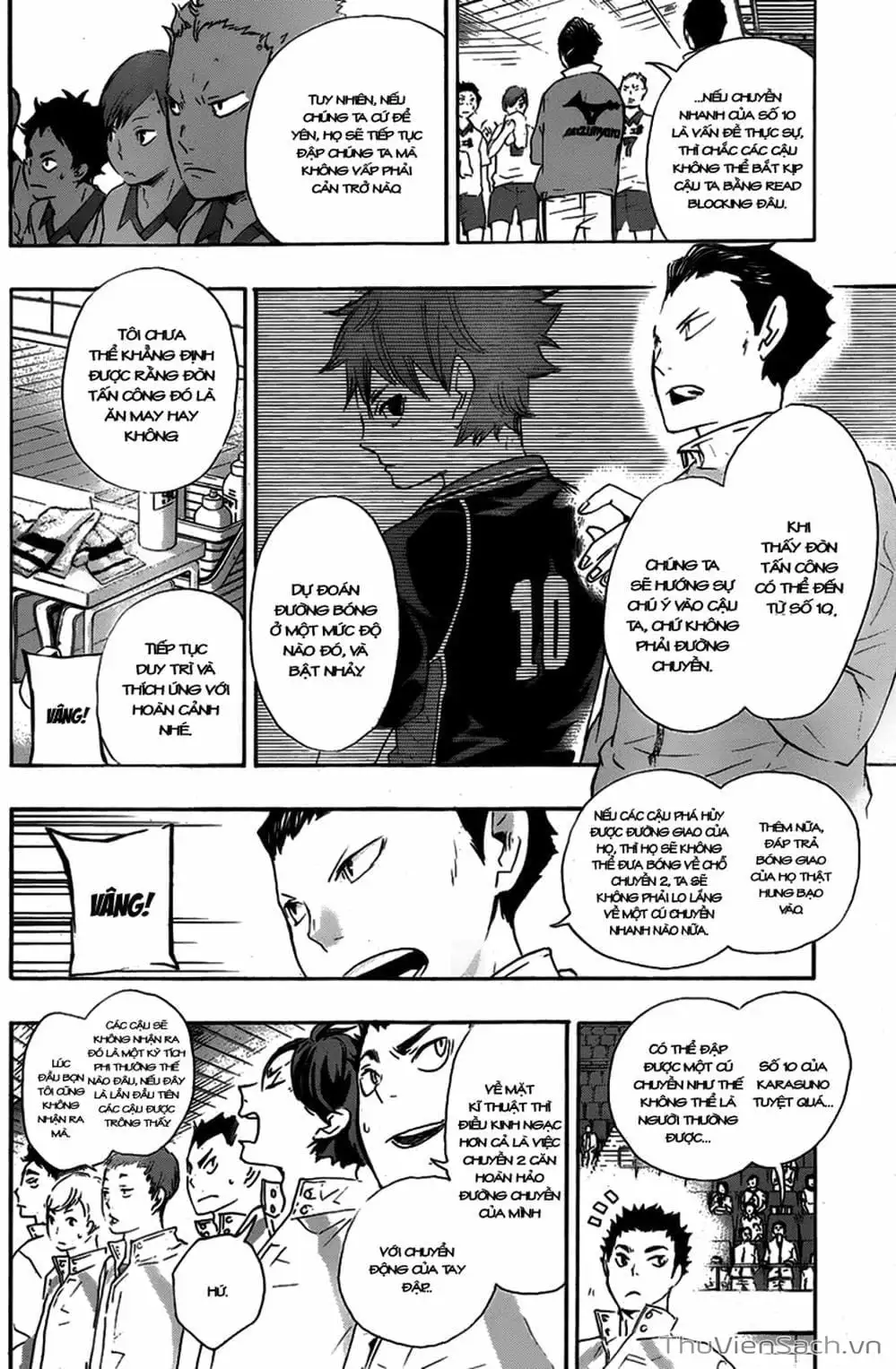 Truyện Tranh Vua Bóng Chuyền Haikyuu trang 6