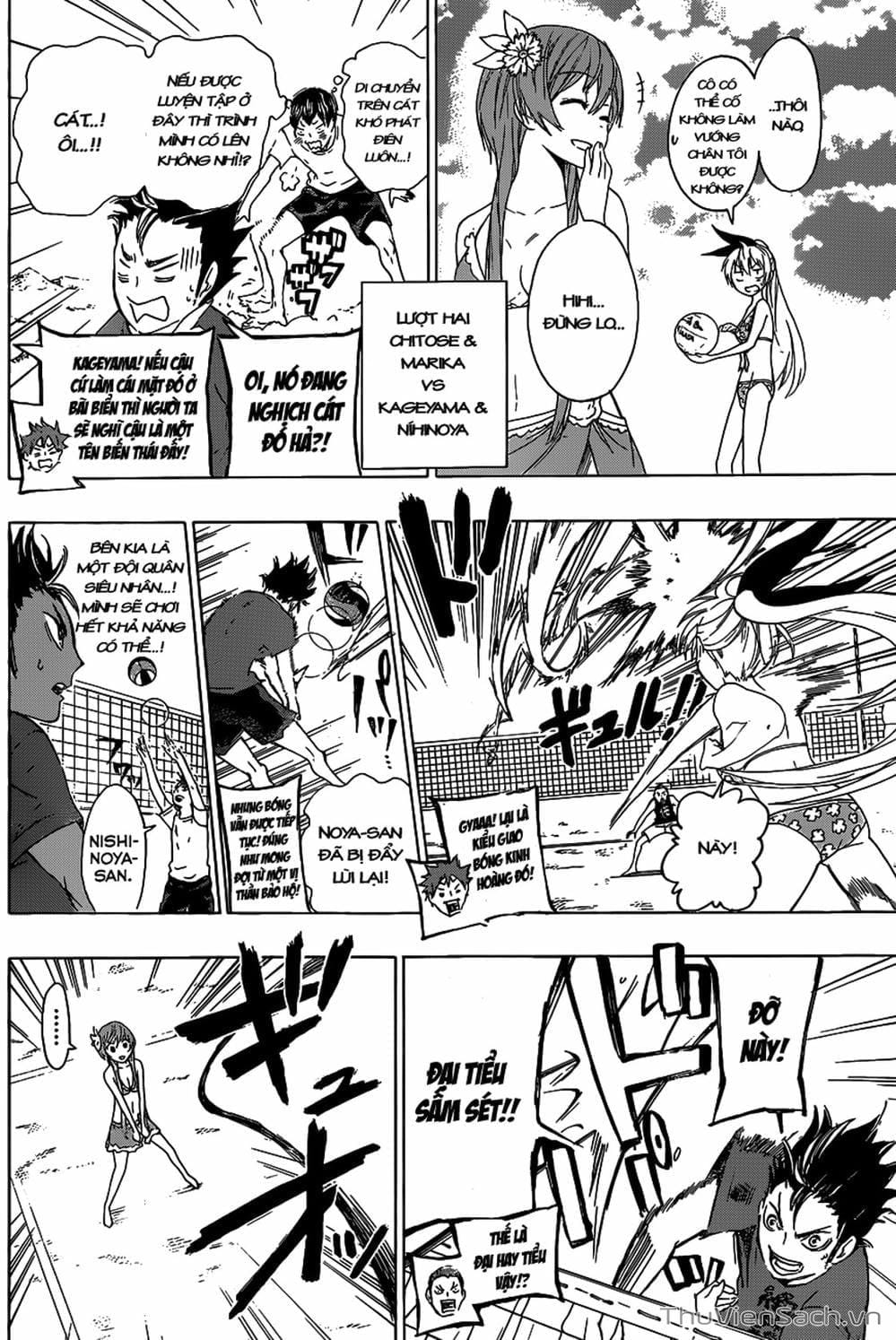 Truyện Tranh Vua Bóng Chuyền Haikyuu trang 6